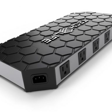 THE GRID Power Strip Surge Protector Charger 9 High Capacity Power