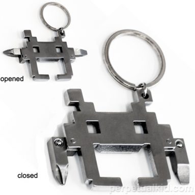 SPACE INTRUDER MULTI-TOOL KEY CHAIN