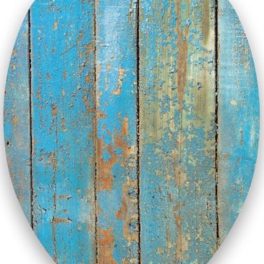 TOPSEAT Art of Acryl Elongated Toilet Seat