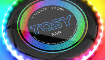 TOSY Flying Disc – 16 Million Color RGB
