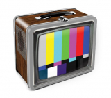 TV Embossed Tin Lunch Box