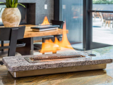 Tabletop Fireplace – Granite Samantha Blue