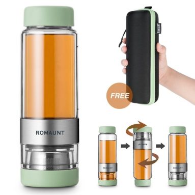 Tea Infuser Bottle Tumbler Travel Mug
