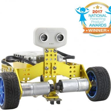 Tenergy ODEV Tomo STEM Robot 2-in-1 Transformable and Programmable APP Controlled Robot Vehicle Kit
