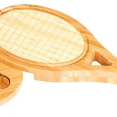 Tennis Racquet Shape Cheese Board