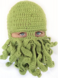 Tentical Cthulhu Knit Ski Mask