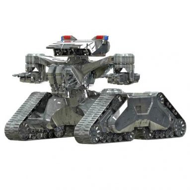 Terminator 2 Hunter Killer Tank 1:32 Scale Model Kit