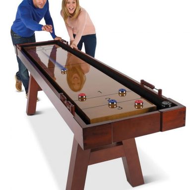 The 9 Foot Wooden Shuffleboard Table