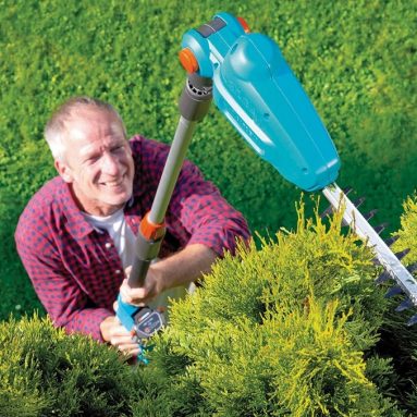 The Cordless Long Reach Hedge Trimmer