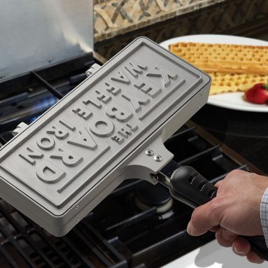 The Eat Your Words Waffle Iron