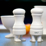 The Efeet Collection Salt and Pepper Shakers
