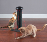 The Feline’s Laser Chasing Scratch Post