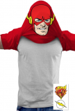 The Flash Pullover Flip DC Comics T Shirt & Exclusive Stickers