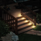 The Flush Mount Solar Stair Lights