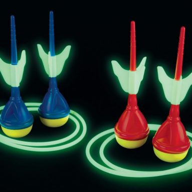 The Glow in the Dark Lawn Darts