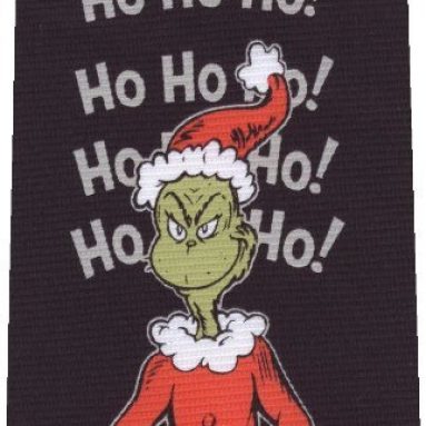 The Grinch Christmas Tie