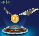 The HARRY POTTER Levitating GOLDEN SNITCH Sculpture with Light Up Base