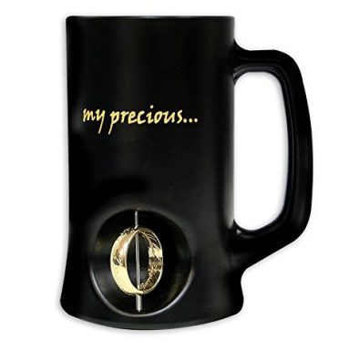 The Hobbit Glass Beer Mug 3D Ring