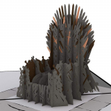 The Iron Throne Game of Thrones Pop Up Card