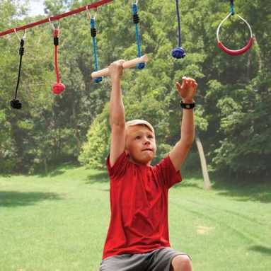 The Junior Ninja’s 50′ Obstacle Course