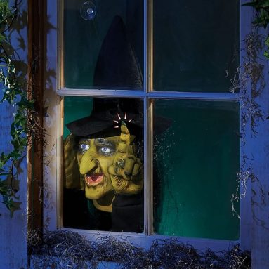 The Motion Activated Window Witch