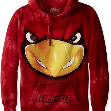 The Mountain Men’s U of Louisville Bf Louie-Adult Hoodie Sweatshirt