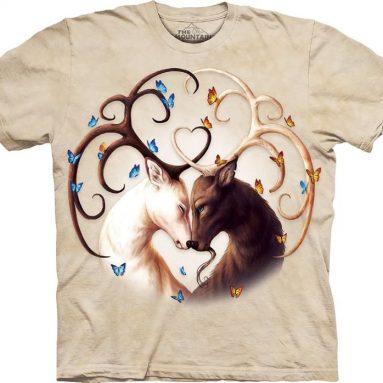 The Mountain Unisex Adult Circle of Life Antelope T Shirt