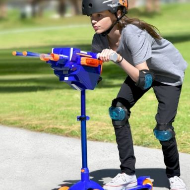 The Nerf Launching Scooter