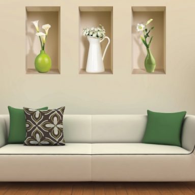 The Nisha Art Magic 3D Vinyl Removable Wall Sticker