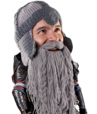 The Original Barbarian Warrior Knit Beard Hat