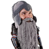 The Original Barbarian Warrior Knit Beard Hat