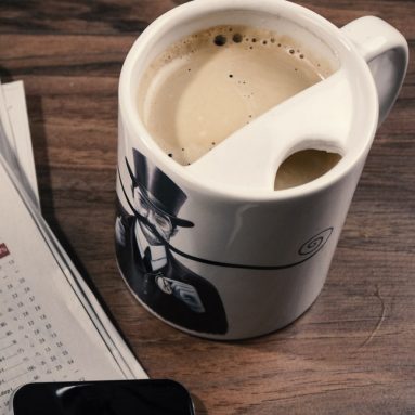 The Original Moustache Guard Mug