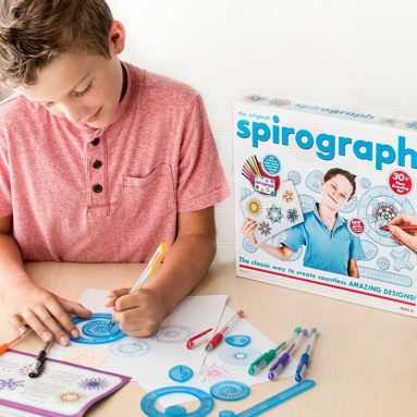 The Original Spirograph Set with 12 Colorful Gel Pens