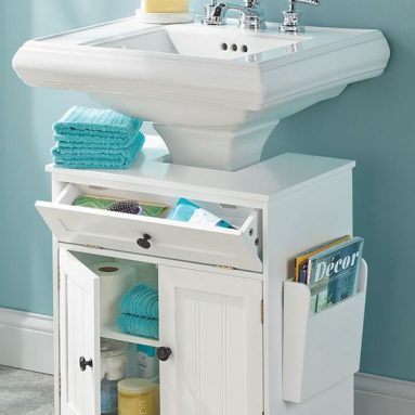 The Pedestal Sink Storage Cabinet