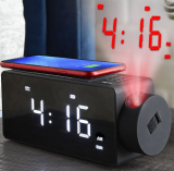 The Projection Clock And Phone Charging Radio