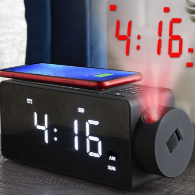 The Projection Clock And Phone Charging Radio