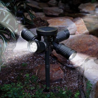 The Quad Directional Solar Light