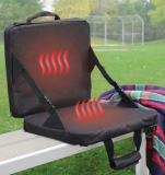 The Rechargeable Heated Massaging Stadium Seat