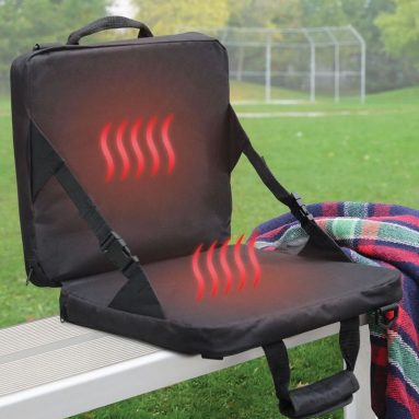The Rechargeable Heated Massaging Stadium Seat