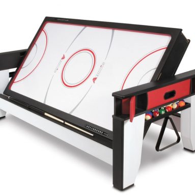The Rotating Air Hockey To Billiards Table