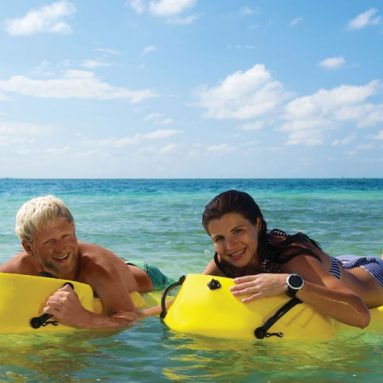 The Snorkeling Kickboard