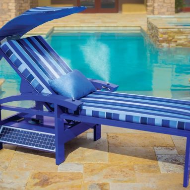 The Solar Powered Entertainment Lounger