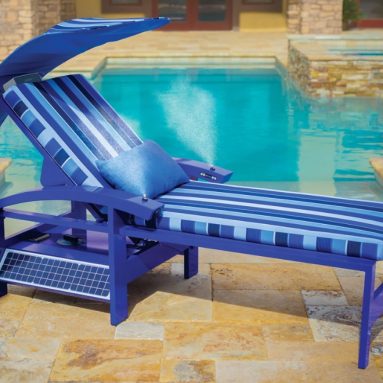 The Solar Powered Entertainment Lounger