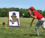 The Speed Sensing Pitching Trainer