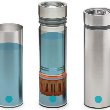 The Traveler’s Water Purifying Bottle