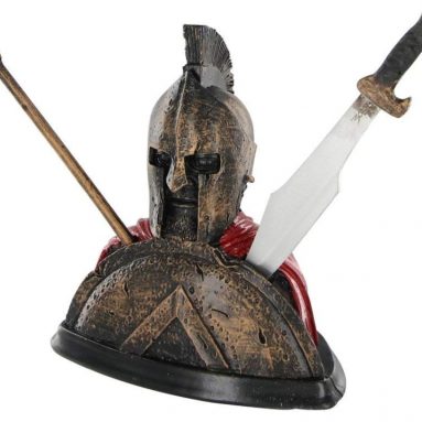 The Ultimate Hoplite Warrior Spartan Desk Accessory