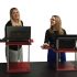 Height-Adjustable Standing Desk for Cubicles