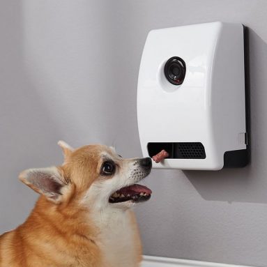 The WiFi Communicating Pet Treat Dispenser