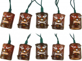 Tiki Style Patio String Light Set