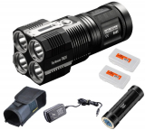 Tiny Monster Super Bright 716 Yard Rechargeable LED Flashlight